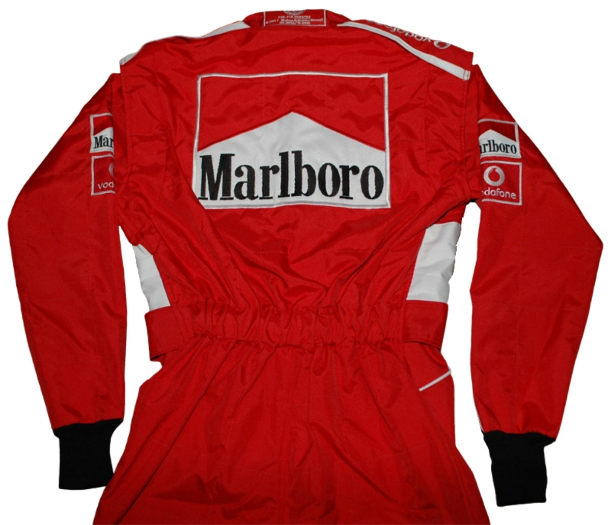 Michael Schumacher SIGNED Ferrari 2004 F1 REPLICA Race SUIT